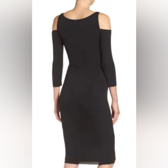 Bailey 44 Deneuve Cold Shoulder Jersey Body-Con Dress - Picture 2 of 7